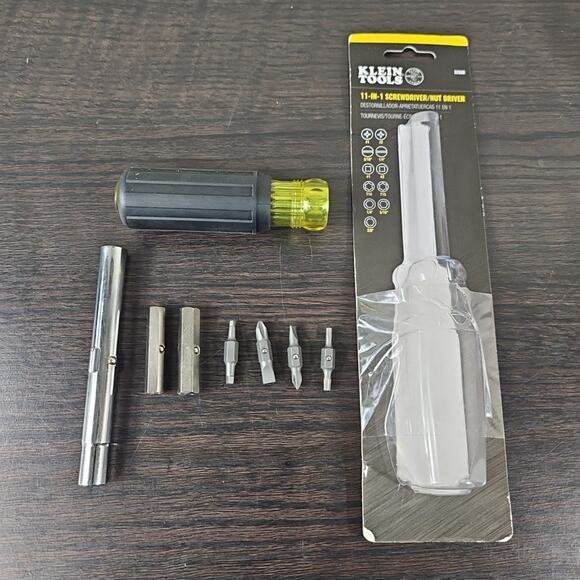 KLEIN TOOLS 11-in-1 MULTI-BIT SCREWDRIVER/NUT DRIVER 32500 - Picture 1 of 4